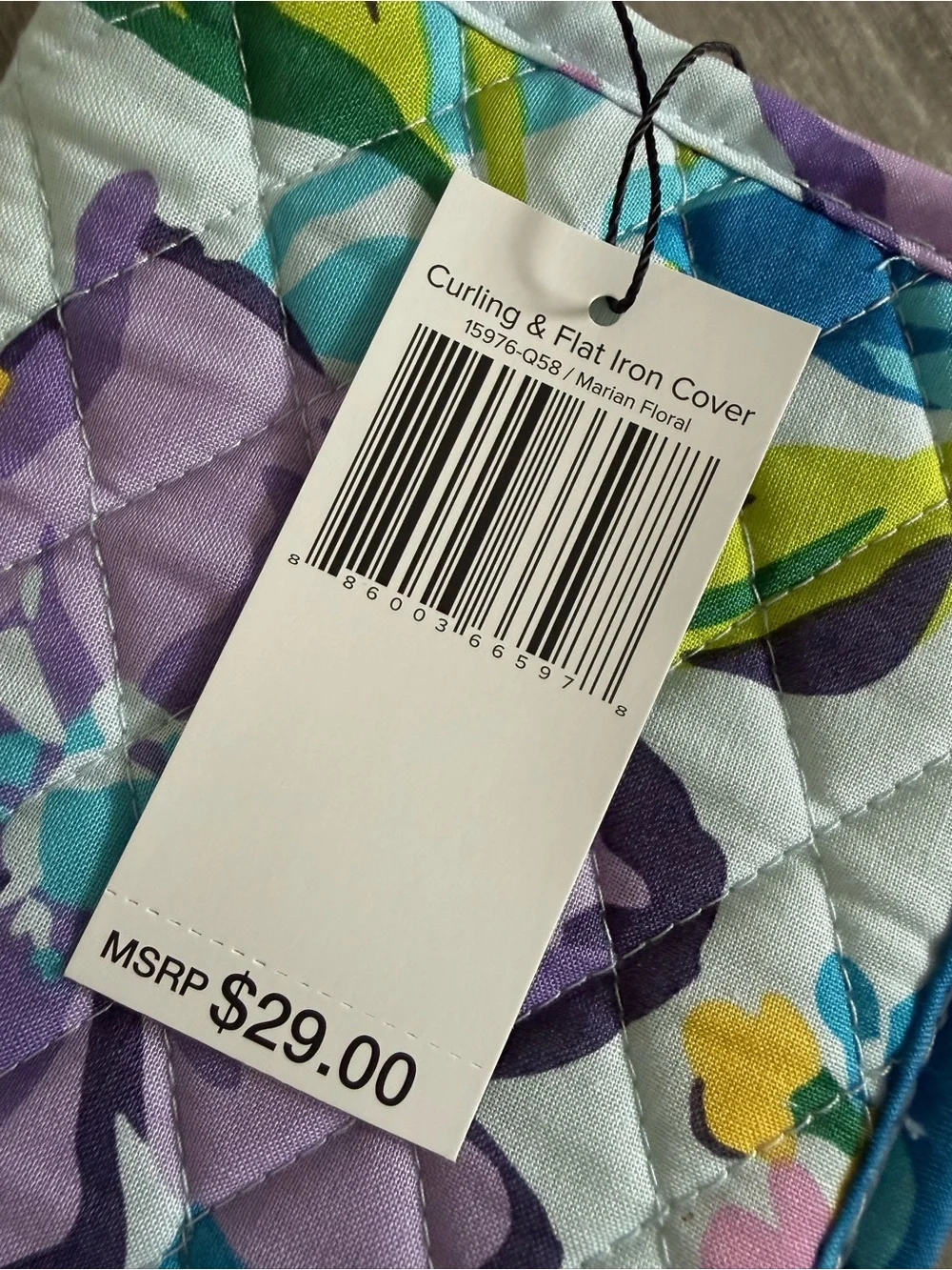 Vera Bradley Marian Floral Curling & Flat Iron Cover NWT